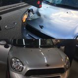 before and after front view of collision repair 
